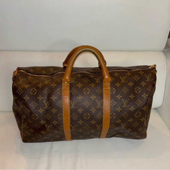 Louis Vuitton Handbags - Authentic Louis Vuitton Keepall Bandoulière 45 Monogram Canvas Duffle Bag Travel